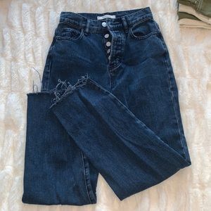 Pacsun Highrise straight leg jeans
